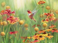 Cobble Hill Puzzle Kolibřík mezi květy - XXL PUZZLE