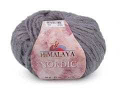 Himalaya Pletací příze Nordic 50 g - (76826) šedá