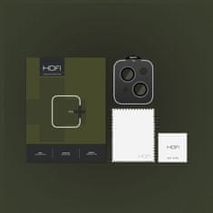 Hofi Camring ochranné sklo na kameru na iPhone 15 / 15 Plus, černé