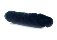 Boss Series EasyLove Real Skin (Black), realistický vibrátor 23 cm