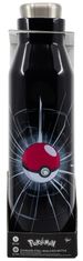 CurePink Nerezová láhev na pití Pokémon: Pokéball (objem 580 ml)