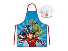 BrandMac Zástěra pro děti s kuchařskou čepicí Avengers
