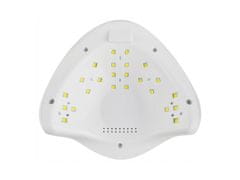 Beautylushh 6462 UV Lampa DUAL LED 48W bílá