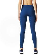 Adidas Kalhoty běžecké modré 152 - 157 cm/XS Seamless Climaheat
