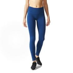 Adidas Kalhoty běžecké modré 152 - 157 cm/XS Seamless Climaheat