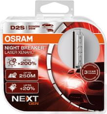 Osram OSRAM D2S 85V XENARC NIGHT BREAKER LASER plus 200procent 3 roky záruka 2ks 66240XNN-HCB