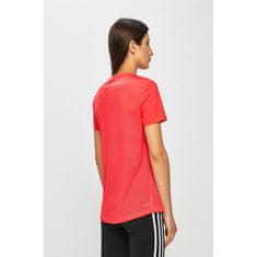 Adidas Tričko na trenínk červené S Climalite W D2M LO Tee