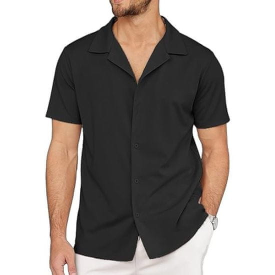 VIVVA® Nemačkavá Pánská košile s krátkým rukávem, Pánské Košile s krátkým rukávem | BRILLSHORT