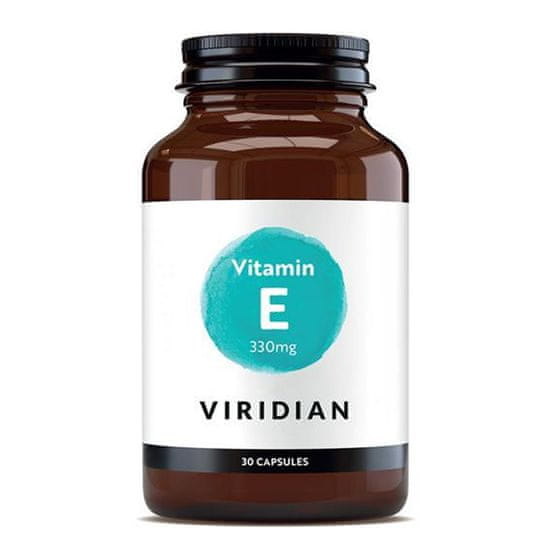 VIRIDIAN nutrition Vitamin E 330mg 400iu 30 kapslí
