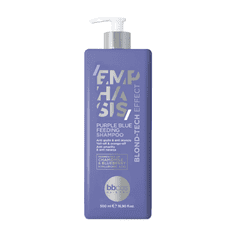Bbcos Emphasis Blond Tech Effect Purple Blue Feeding Shampoo 500 ml