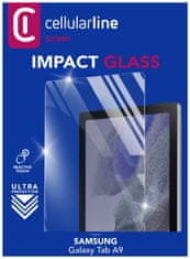 CellularLine ochranné tvrzené sklo Glass pro Samsung Galaxy TAB A9 (2024) (TEMPGLASSGTABA987)