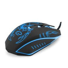 Esperanza Herní myš optická USB MX203 Scorpio modrá