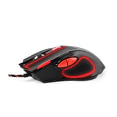 Esperanza Herní myš USB optická MX401 Hawk černo-červená EGM401KR