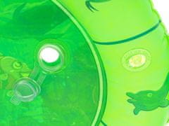 KIK Vodní nafukovací senzorická podložka ŽELVA zelená KX5678