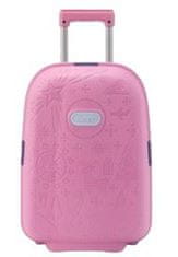 KIK KX3964_1 Růžový cestovní kufr pro děti