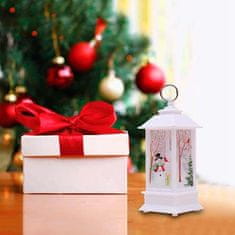 Netscroll Vánoční lucerna, vánoční dekorace, dekorace domova, lucerna, sezónní dekorativní lucerna, sezónní ozdoby, ideální pro dekoraci stolu, 1+1 ZDARMA, LanternLights