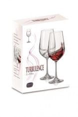 Crystalex Turbulence - set 2 sklenic na víno, originální design za vynikající cenu.