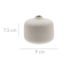 Home&Styling Dekorační keramická váza, výš. 7,5 cm