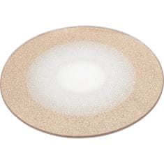 Home&Styling Dekorační brokátový talíř, 20 cm barva zlatá