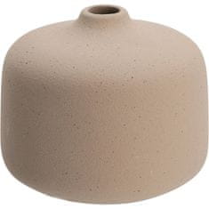 Home&Styling Dekorační keramická váza, výš. 7,5 cm barva béžová