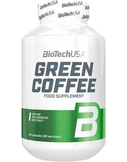 BioTech USA Green Coffee 120 kapslí