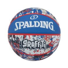 Spalding Míče basketbalové modré 7 Graffitti