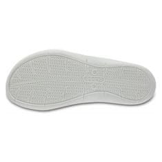 Crocs boty žabky Swiftwater Sandal šedobílé C2256