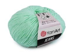 YarnArt Pletací příze Gina / Jeans 50 g - (79) mint