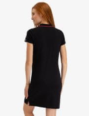 U.S. Polo Assn. Dámské šaty TIPPED černé XS