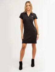 U.S. Polo Assn. Dámské šaty SPLIT černé XS