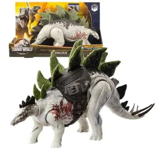 INTEREST Jurassic World Obrovský útočící STEGOSAURUS HLP24 Mattel))
