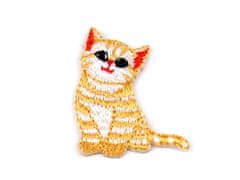 Nažehlovačka zvířata - krémová kočka