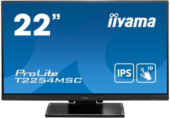 iiyama 22" LCD T2254MSC-B1AG:IPS,FHD,P-CAP,HDMI