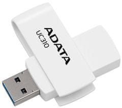 Adata FlashDrive UC310 32GB / USB 3.2 Gen1 / bílá