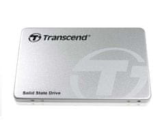 Transcend SSD370S 1TB SSD disk 2.5'' SATA III 6Gb/s, MLC, Aluminium casing, 560MB/s R, 460MB/s W, stříbrný