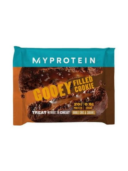 MyProtein Protein Gooey Filled Cookie, 75 g Příchuť: Čokoláda/Karamel