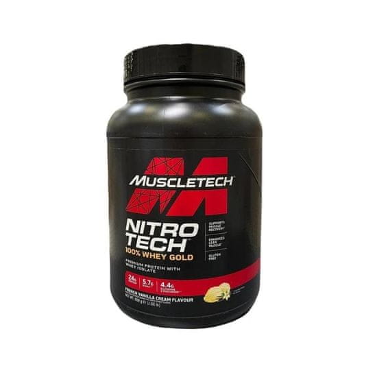 MuscleTech MuscleTech Nitro-tech 100% Whey Gold proteinový doplněk 908 g 17300