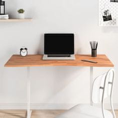 Vidaxl Deska psacího stolu 110 x (50–55) x 1,5 cm masivní bukové dřevo