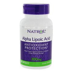 Natrol Natrol Kyselina alfa lipoová 300 mg, 50 kapslí 2017