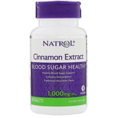 Natrol Natrol extrakt ze skořice, 1000 mg, 80 tablet 831