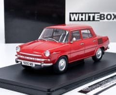 WHITEBOX WHITEBOX Škoda 1000 MB (1968) Červená WHITEBOX 1:24