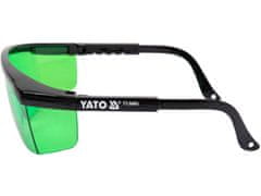 YATO Brýle pro práci s laserem, zelené