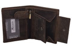 MERCUCIO Pánská peněženka tmavý tan 2911946