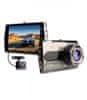 G487 Kamera do auta s parkovací kamerou, FULL HD, LCD 4"
