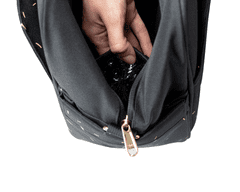 KikkaBoo Přebalovací taška Chelsea Confetti Black