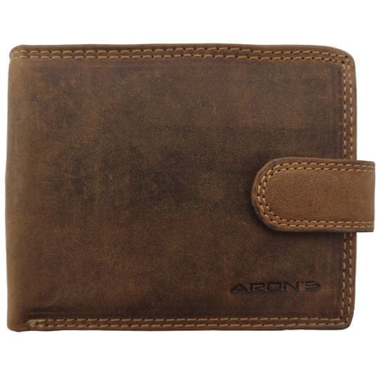 Fansport Pánská kožená peněženka A992 Aron's