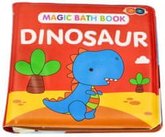 Barney&Buddy Kouzelná knížka do vany Barney&Buddy - Dinosaurus - červená