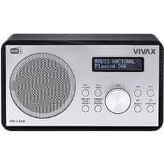 Vivax Radiopřijímač s DAB+ VOX DW-2 DAB, černý