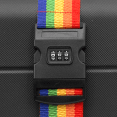 KUFRYPLUS Křížový popruh na zavazadlo CLL11 Multicolor