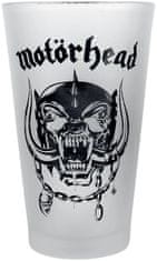 CurePink Sklenice Motörhead: Logo (objem 500 ml)